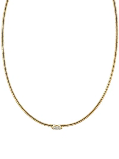 Loraida Deco Diamond Necklace In Gold
