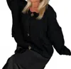 Loraine Chunky Sweater In Black In Black