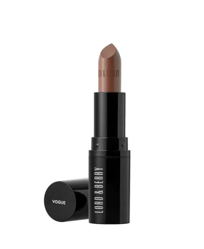 Lord & Berry Vogue Matte Lipstick, 0.14 Oz. In Brown