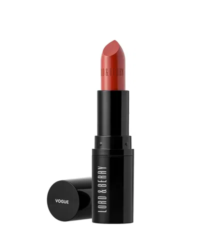 Lord & Berry Vogue Matte Lipstick, 0.14 Oz. In Red