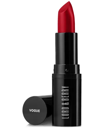 Lord & Berry Vogue Matte Lipstick In Cupid - Berry Red