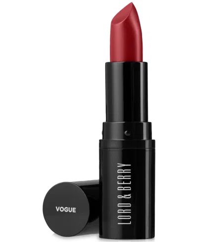 Lord & Berry Vogue Matte Lipstick In Passionate- Dark Brown Nude