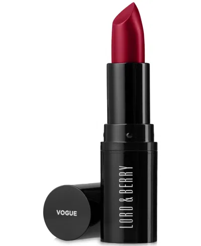 Lord & Berry Vogue Matte Lipstick In Romance - Deep Rich Blackberry