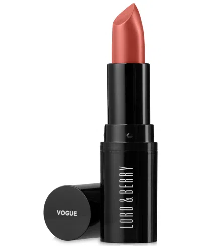Lord & Berry Vogue Matte Lipstick In Smarten Nude - Brown Buff Nude