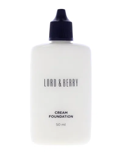 Lord & Berry Women's 1.69oz 8610 White Cream Fluid Foundation In Transparent
