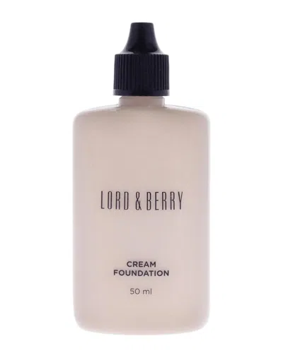 Lord & Berry Women's 1.69oz 8615 Alabaster Cream Fluid Foundation In Neutral