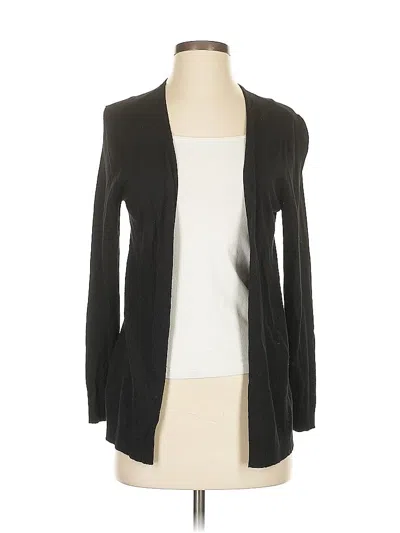 Pre-owned Lord And Taylor Cardigan Sweater In Black