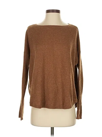 Pre-owned Lord And Taylor Cashmere Pullover Sweater In Brown