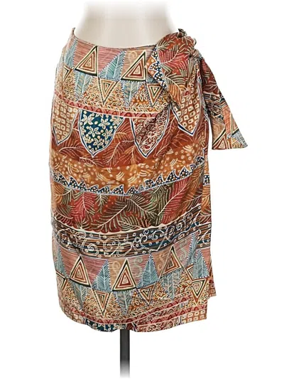 Pre-owned Lord And Taylor Casual Skirt In Brown