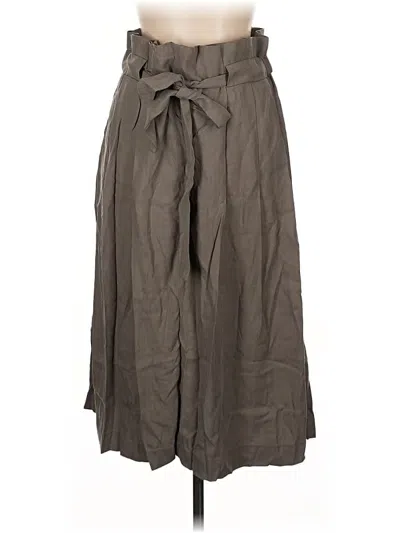 Pre-owned Lord And Taylor Casual Skirt In Gray