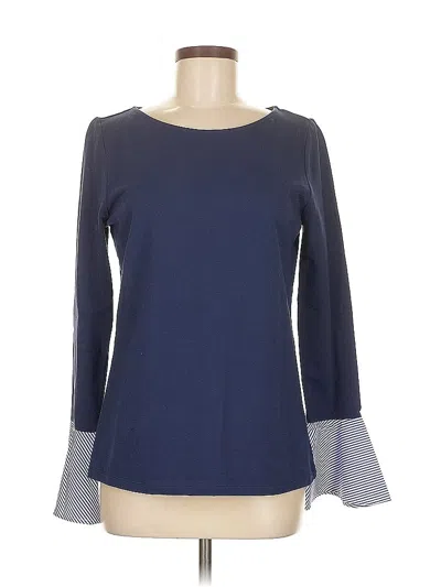 Pre-owned Lord And Taylor Sweatshirt In Blue