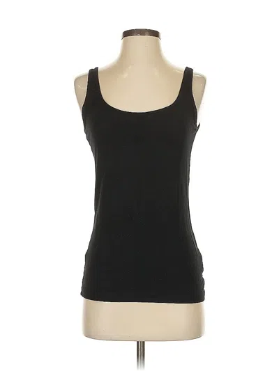 Pre-owned Lord And Taylor Tank Top Black Strapless Neckline Tops