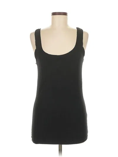 Pre-owned Lord And Taylor Tank Top Black Strapless Neckline Tops