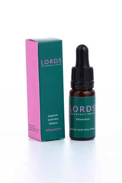Lords Fragrance House Neutrals Yellowstone Fragrance Oil In Black