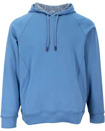 Lords Of Harlech Hank Hoodie In Blue