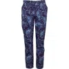 Lords Of Harlech Caspian Stretch Cotton Chino Pant In Blue