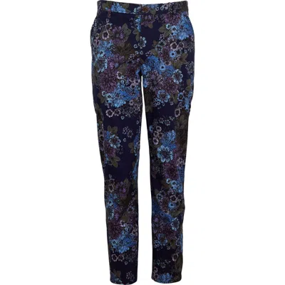 Lords Of Harlech Caspian Stretch Cotton Chino Pant In Brown