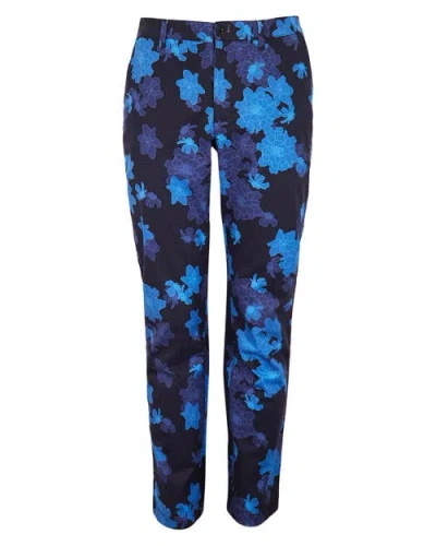 Lords Of Harlech Charles Pant In Blue