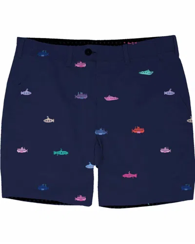 Lords Of Harlech Edward Short In Navy Sub In Multi