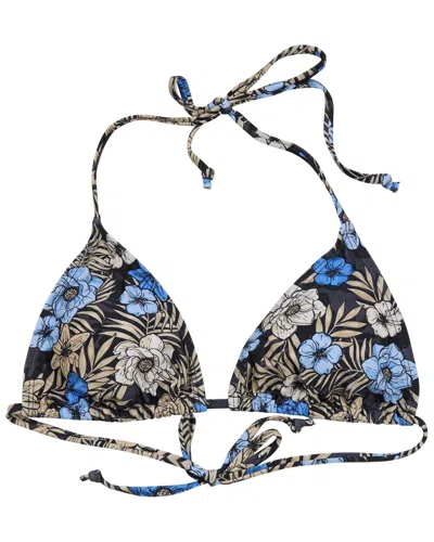 Lords Of Harlech Flavia Tropical Mix Black Womens Bikini Top