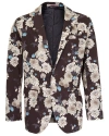 Lords Of Harlech Hadrian Blazer In Brown