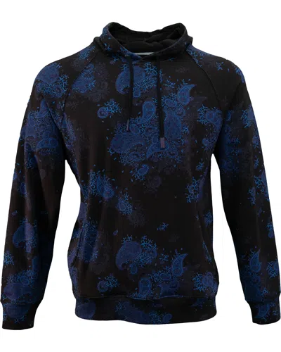 Lords Of Harlech Hank Campania Floral Hoodie - Black