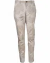 Lords Of Harlech Jack Cutout Oxford Pant In Pink