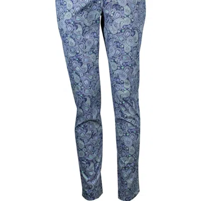 Lords Of Harlech Jack Pow Paisley Pant In Green