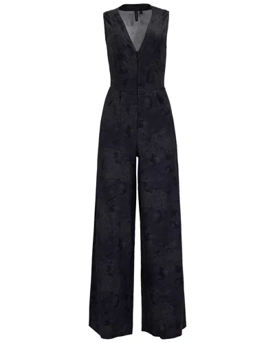 Lords Of Harlech Jenny Paisley Explosion Black Womens Tailored Jumpsuit