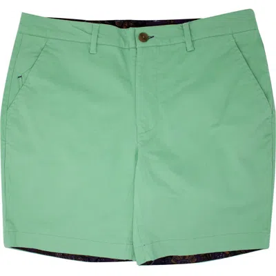 Lords Of Harlech John Flat Front Short In Green