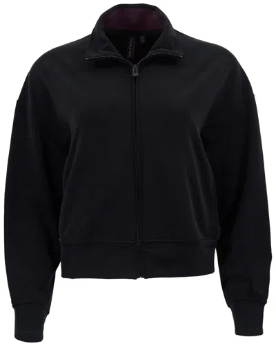 Lords Of Harlech Judy Very Black Womens Cropped Zip Jacket