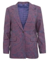 Lords Of Harlech Julia Tailored Jacket In Multi