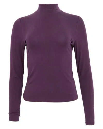 Lords Of Harlech Kate Turtleneck In Purple