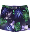 Lords Of Harlech Men's Blue Edward Tropical Explosion Short - Navy In Blue