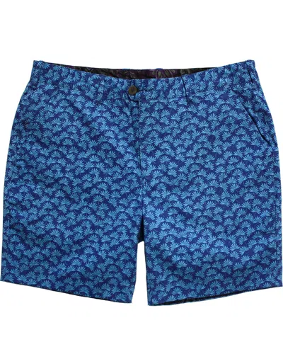 Lords Of Harlech Men's Blue John Azure Leaves