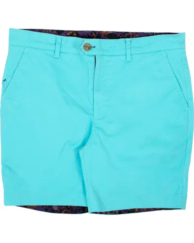 Lords Of Harlech John Shorts In Lagoon In Blue