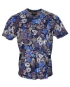 Lords Of Harlech Men's Blue Maze Mob Floral Navy In Blue