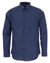 Lords Of Harlech Mitchell Shirt In Blue