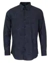Lords Of Harlech Morris Shirt In Blue