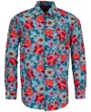 Lords Of Harlech Nicoli Cotton Shirt In Multi