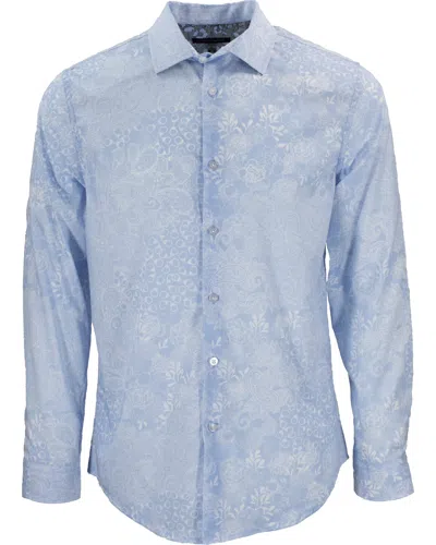 Lords Of Harlech Men's Blue Nigel Punisher Paisley Sky