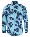 Lords Of Harlech Norman Shirt In Blue