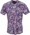 Lords Of Harlech Maze Jungle Garden In Blue/pink/purple