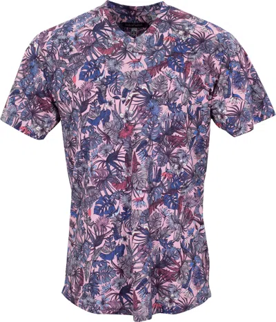 Lords Of Harlech Maze Jungle Garden In Blue/pink/purple