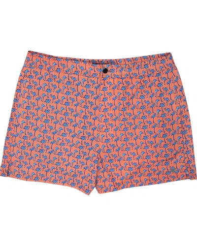 Lords Of Harlech Quack Swim Short In Blue/red