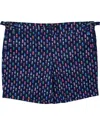 Lords Of Harlech Men's Green / Blue / Pink Pool Pineapple Love Navy In Green/blue/pink