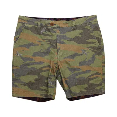 Lords Of Harlech Men's Green John Crane Camo Olive