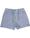 Lords Of Harlech Men's Green Quack Petal Trio Swim Short - Spearmint In Green