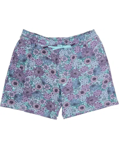 Lords Of Harlech Men's Green Silus Garden Party Interlock Shorts - Spearmint