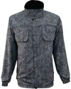 Lords Of Harlech Men's Grey / Black Pascal Tribune Paisley Reversible Performance Jacket - Grey In Grey/black
